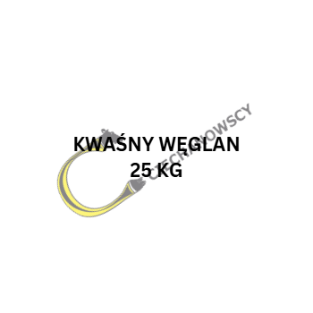 KWAŚNY WĘGLAN 25 KG